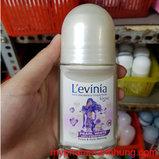 Lăn Khử Mùi Trắng Da Levinia 50ml