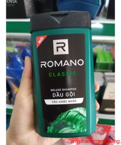 Dầu gội hương nước hoa cao cấp Romano Classic 180g