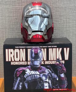 Mũ Người Sắt Iron Man MK5 tỉ lệ 1:1 điều khiển bằng giọng nói