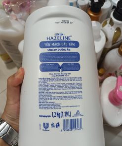 Sữa Tắm Dưỡng Sáng Da Yến Mạch Dâu Tằm Hazeline 1200ml