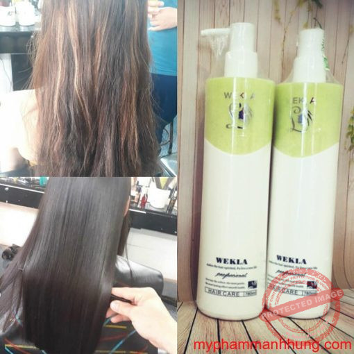 KEM HẤP Ủ SIÊU PHỤC HỒI WEKLA COLLAGEN KERATIN 500ML