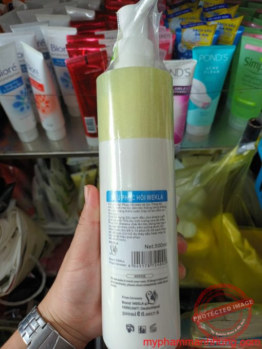 KEM HẤP Ủ SIÊU PHỤC HỒI WEKLA COLLAGEN KERATIN 500ML