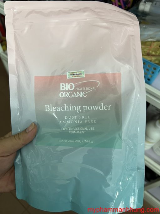 Bột tẩy tóc xanh Bio Organic Bleaching Powder 500g