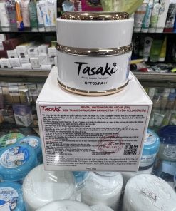 Kem Dưỡng Trắng Da Ngừa Mụn Ngọc Trai Tổ Yến Collagen TASAKI Revital Whitening Pearl Cream 20g