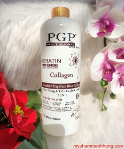Thuốc Dập Uốn Nóng, Uốn Lạnh Đa Năng PGP Keratin Collagen 3in1 900ml