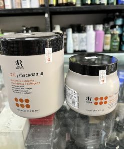 Kem hấp ủ phục hồi tóc hư tổn RR Line Macadamia Collagen Star