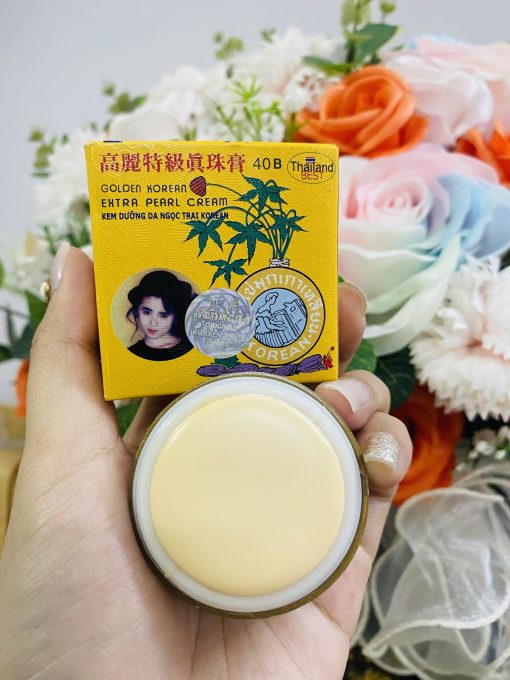 Kem dưỡng da ngọc trai sâm Golden Korean Extra Pearl Cream Thái Lan 5g