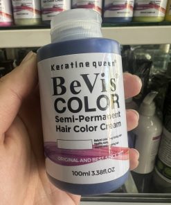 Kem Nhuộm Tóc Tạm Thời Keratine Queen Bevis Color Semi Permanent 100ml