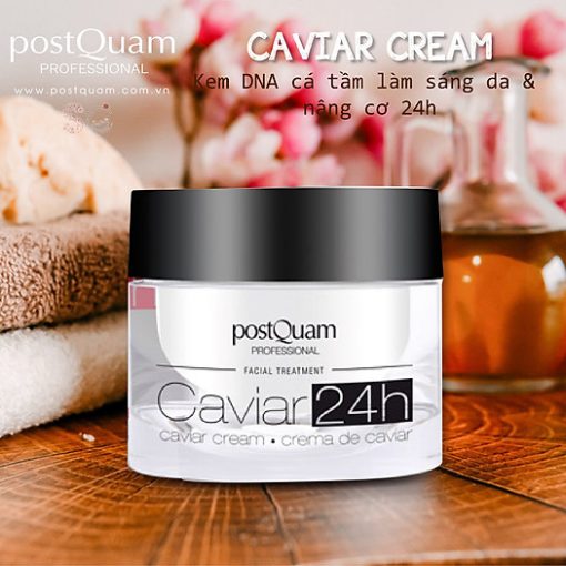 Kem DNA Cá Tầm Làm Sáng Da Và Nâng Cơ 24h PostQuam Caviar Cream Q43A 50ml