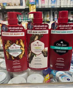 Dầu Gội Hương Nước Hoa Cho Nam OLD SPICE 2in1 Mỹ 650ml