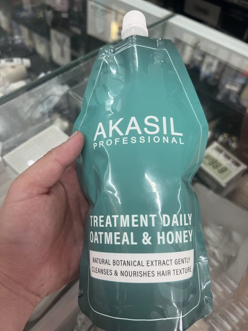 Kem Hấp Ủ Phục Hồi Tóc AKASIL Oatmeal & Honey 500ml