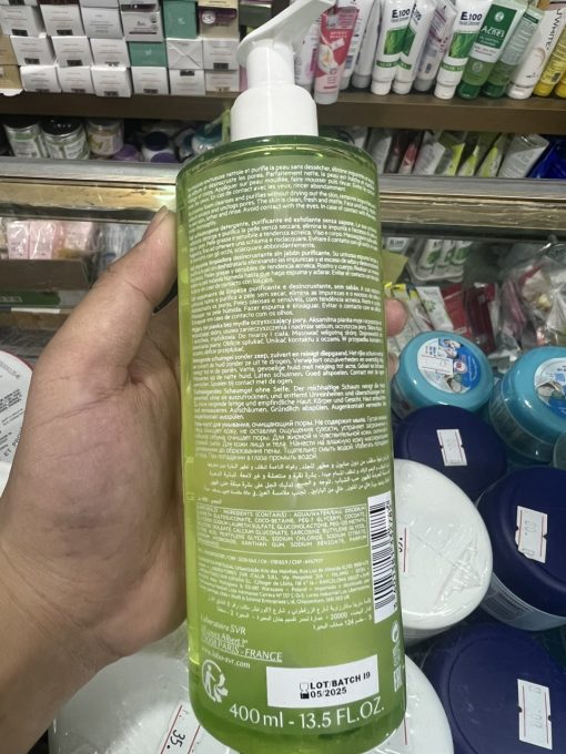 Gel Rửa Mặt SVR Không Chứa Xà Phòng Cho Da Dầu Sebiaclear Gel Moussant 400ml