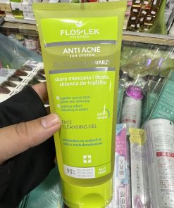 Sữa Rửa Mặt Cho Da Dầu Mụn Floslek Anti Acne Face Cleansing Gel 200ml