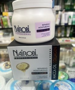 Kem Hấp Ủ Phục Hồi Cân Bằng Độ Ẩm NAIROBI Macca Oil Collagen 500ml