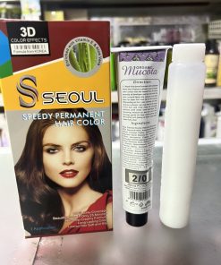 Thuốc nhuộm tóc phủ bạc thảo dược 3D Seoul Mucota 100ml x2