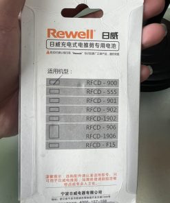 Pin sạc của tông đơ Rewell RFCD-900