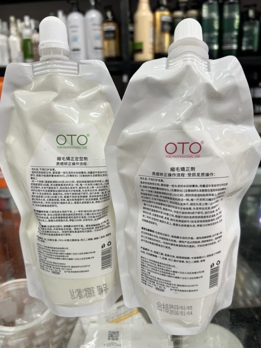 Cặp Thuốc Ép Tóc Ion OTO Nhật Bản 450ml x2