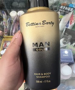 Sữa Tắm Gội Nước Hoa Nam Bettina Barty Man Gold Đức 500ml