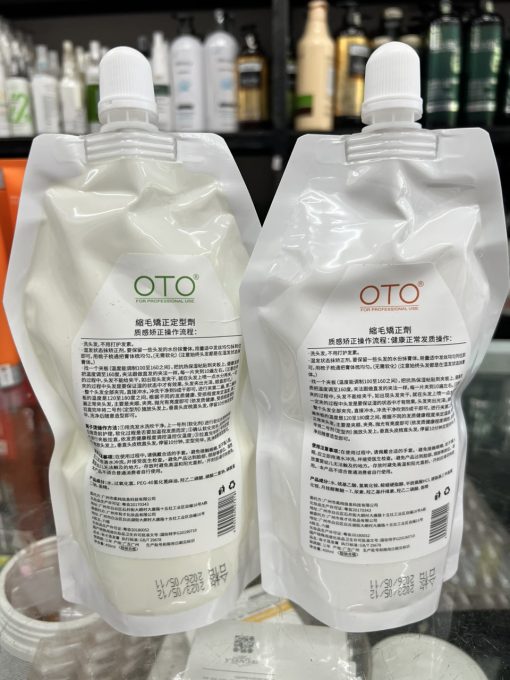 Cặp Thuốc Ép Tóc Ion OTO Nhật Bản 450ml x2