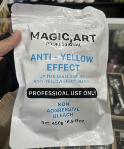 Bột Tẩy Tóc Khử Ánh Vàng Magic Art Anti Yellow Effect 450g