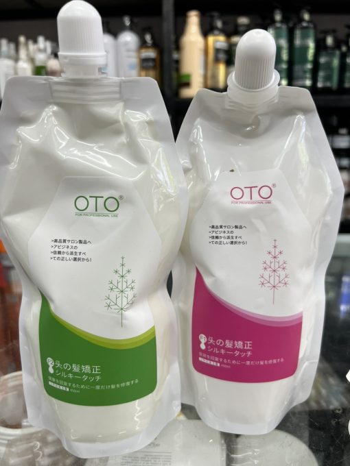 Cặp Thuốc Ép Tóc Ion OTO Nhật Bản 450ml x2