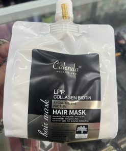 Kem Hấp Ủ Phục Hồi Hư Tổn Collagen Biotin CALENDA Hair Mask 500ml