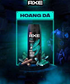 Xịt Khử Mùi Hương Nước Hoa Nam AXE 48h Fresh 135ml