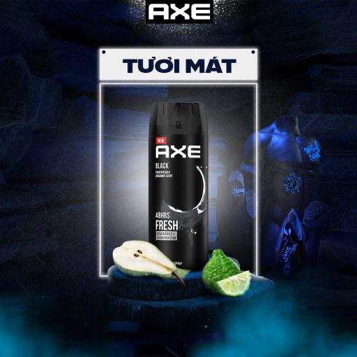 Xịt Khử Mùi Hương Nước Hoa Nam AXE 48h Fresh 135ml