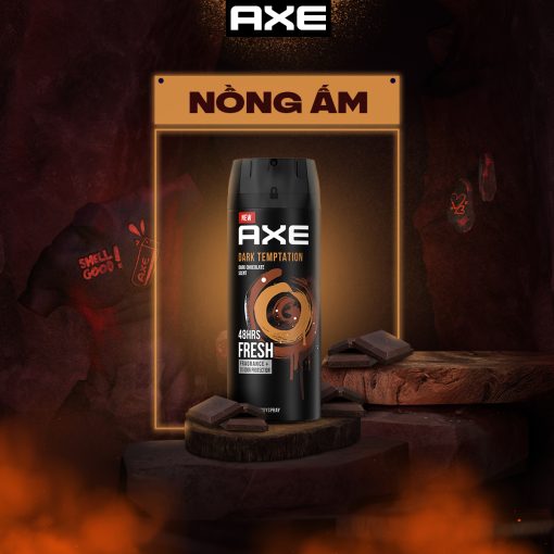 Xịt Khử Mùi Hương Nước Hoa Nam AXE 48h Fresh 135ml