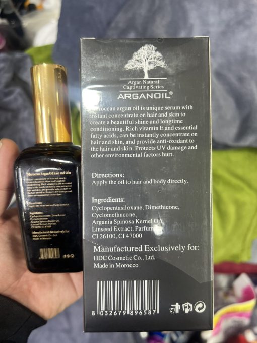 Serum Dưỡng Tóc Và Da Arganoil Moroccan Argan Oil 100ml