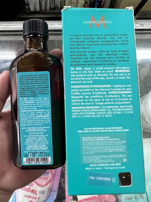 Dầu Dưỡng Tóc Moroccanoil Treatment Original 100ml Dành Cho Mọi Loại Tóc