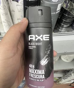 Xịt khử mùi Axe Black Night 48h Maxima Frescura 150ml