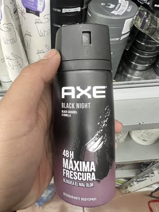 Xịt khử mùi Axe Black Night 48h Maxima Frescura 150ml