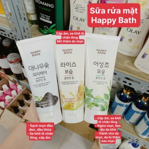 Sữa Rửa Mặt Happy Bath Cleansing Foam Hàn Quốc 200g