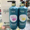 Cặp Dầu Gội Xả Dành Cho tóc Nhuộm PVICKYNC Collagen Organic Biotin 780ml x2