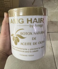Kem Hấp Ủ Tóc Tinh Dầu Ô Liu Thực Vật AMG Hair 1000ml
