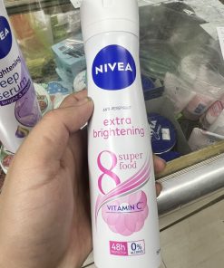 Xịt Ngăn Mùi Dưỡng Da Toàn Thân Nivea 150ml