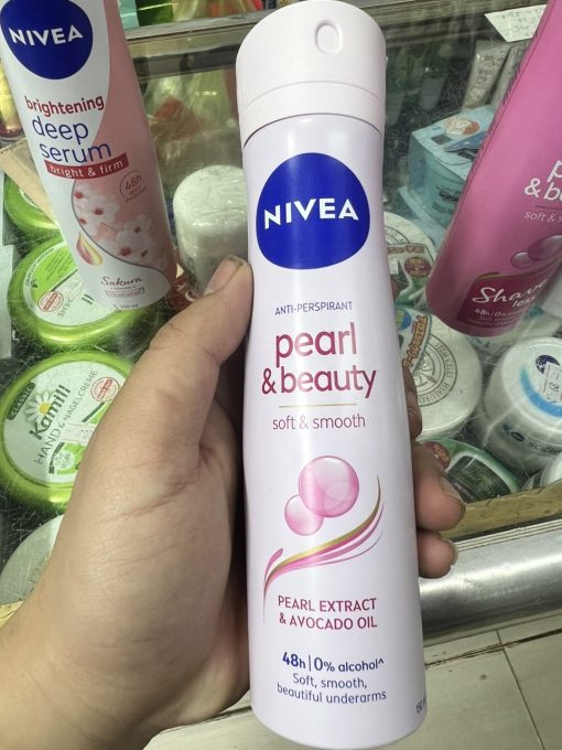 Xịt Ngăn Mùi Dưỡng Da Toàn Thân Nivea 150ml