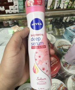 Xịt Ngăn Mùi Dưỡng Da Toàn Thân Nivea 150ml