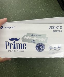 Hộp 200 Lưỡi Dao Cạo Dorco Prime Platinum 20 x10