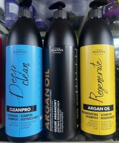 Cặp Dầu Gội Xả JOANNA Sạch Sâu Tái Tạo Tinh Dầu Argan 1000ml x2